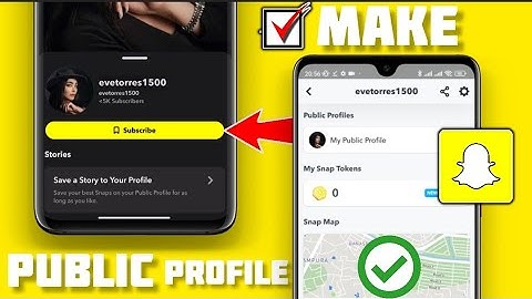 How To Create Snapchat Public Profile on Android || Enable Subscribe Button on Snapchat