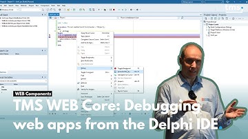 TMS WEB Core: Debugging web apps from the Delphi IDE