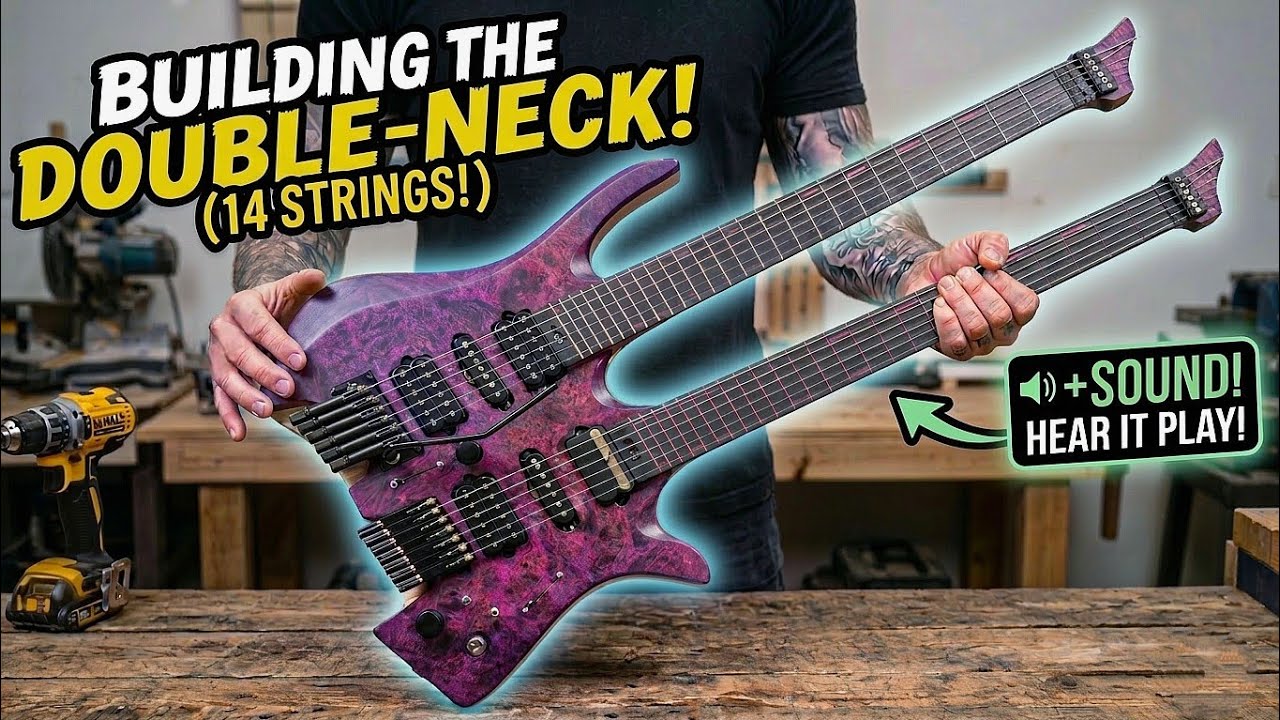 Most Insane Build Yet: The Double-Neck Custom Madness (+ SOUND