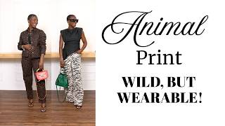 Outfit-Ideen mit Animal-Print für Frauen ab 40 | Styling-Tipps für Zebra- & Gepardenmuster