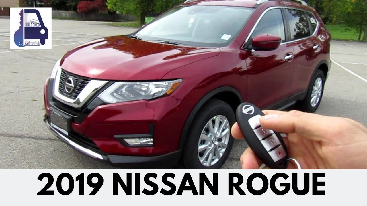 2019 Nissan Rogue Sv Awd In Depth Detailed Walk Around And Review