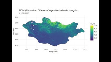 How to calculate NDVI in r program | calculate NDVI in raster calculator