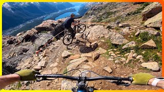 That's A Long Way Down! I Got A Flat Riding Down From The Top of Whistler Mountain by Skills With Phil 64,073 views 9 months ago 23 minutes