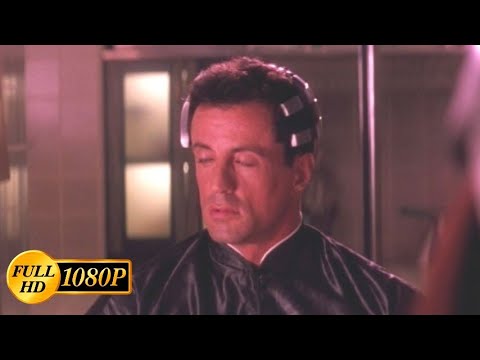 Sylvester Stallone has virtual sex with Sandra Bullock / Demolition Man (1993)