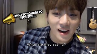 Jungkook reacted to the Euphoria fanchant! | The time BTS 방탄소년단