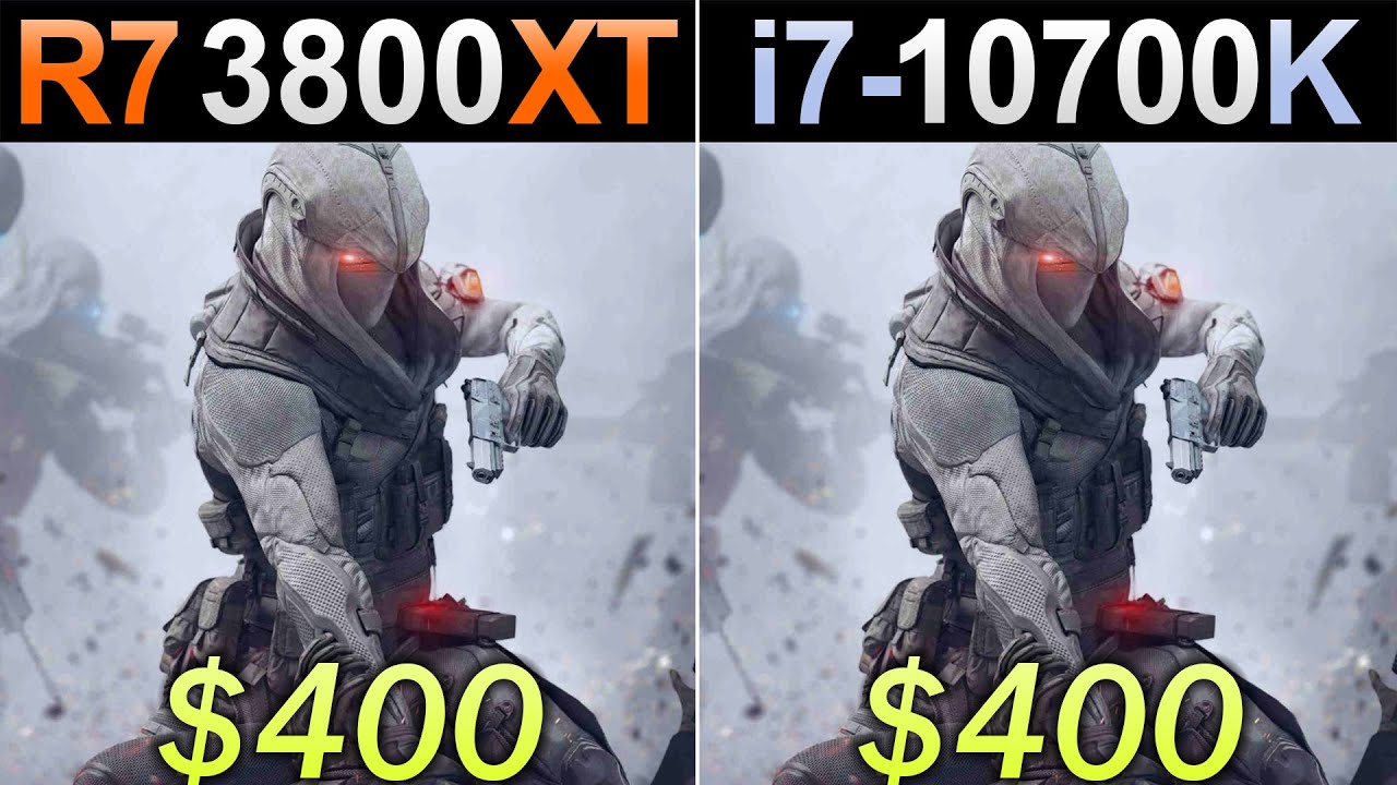 Ryzen 7 3800XT Vs. i7-10700K | RTX 3080 | 1080p and 1440p Gaming Benchmarks