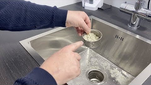 Limescale build up in a Boiling Water Tap tank when the filter isn