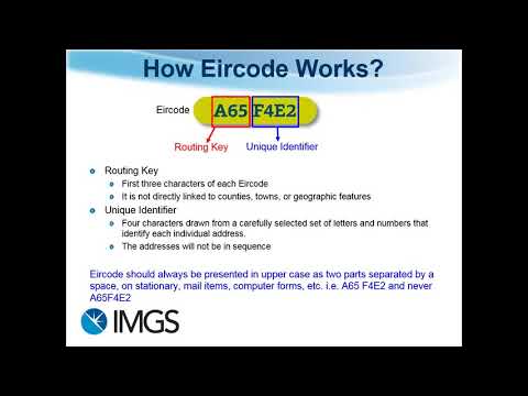 Using Eircode with IMGS Solutions