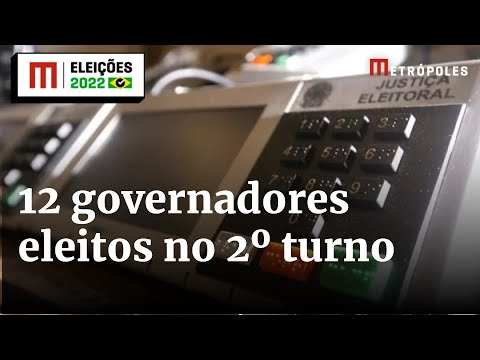 Governadores eleitos em 2º turno; veja lista