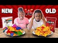 NEW VS OLD FOOD CHALLENGE!!