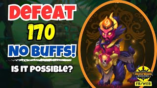 Can You Beat the 170 Temple Guardians with ZERO Buffs? | Hero Wars Dominion Era