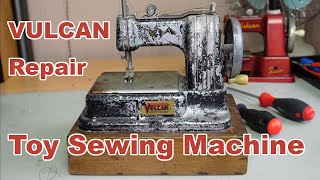 Vulcan Toy Children's Sewing Machine - Will it Sew Again? - YouTube