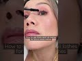 #HellaThiccChallenge how to get thick and full lashes for short Asian lashes #shorts #beautyhacks