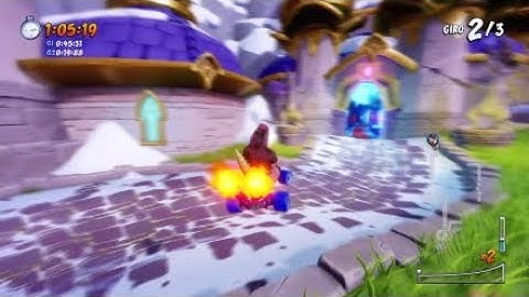 CTR Nitro Fueled - Developer Time Trial - Spyro Circuit