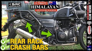 Himalayan Crash Bars & Rear Rack  SRC Adventure Moto