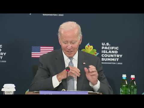 Live: biden hosts the first ever us-pacific island country summit at the white house