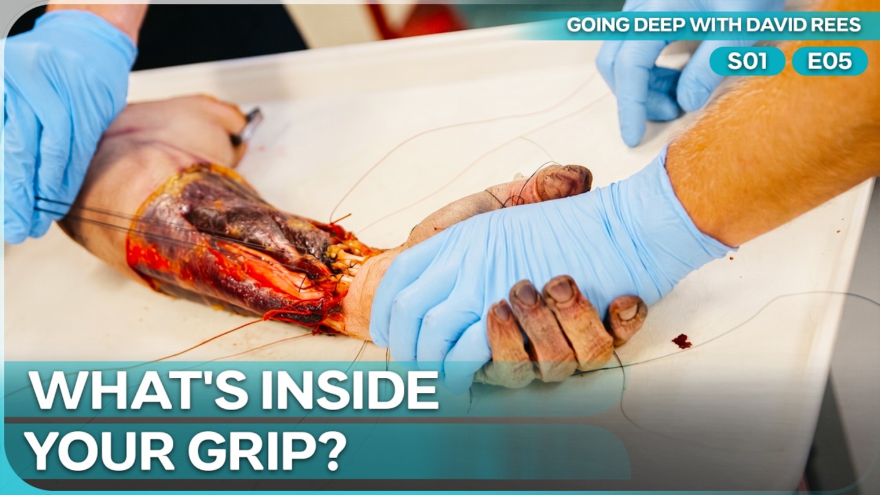 Testing Handshake Science on a Cadaver Arm! | Going Deep With David Rees