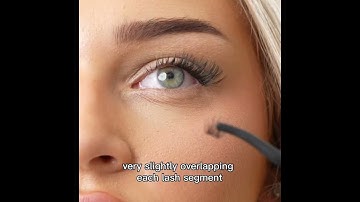 Under Lash Application Tutorial with dual-sided bond | Infinaluxe DIY Lash Extensions