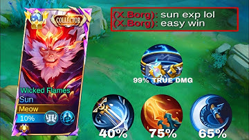 GLOBAL SUN UNLIMITED TRUE DMG BUILD 2025! (must try!)
