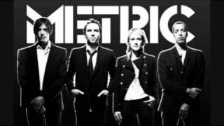 METRIC - GOLD GUNS GIRLS  (with lyrics) chords