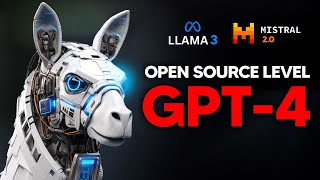 GPT 4 Level Open Source in 2024..(Llama 3 Leaks and Mistral 2.0)