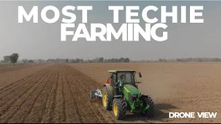 Most precise cultivation with India's first combo of John Deere 5130M with TOPCON Auto steering