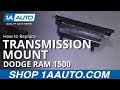 How to Replace Transmission Mount 1994-2002 Dodge Ram 1500