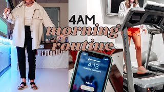 4AM MORNING ROUTINE!! // first year teacher