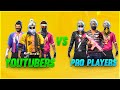 Youtubers VS Pro Players In Custom Room || Garena Free Fire || Gyan Gaming