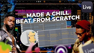 Made A Chill Beat From Scratch | Afroswing Tutorial