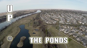 Up @ the Ponds - DJI F550 + iOSD inset