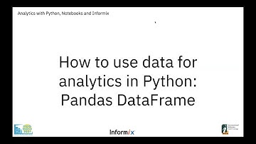 C10  Analytics with Python, Notebooks and Informix   Andreas Weininger
