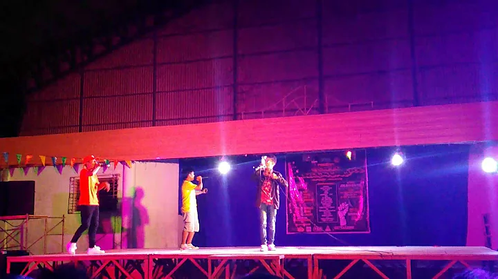 BND (rapilo) live performance @ plaza molo katilingban 🎤👌