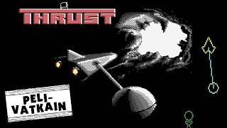 JOKin pelivatkain 153 – Thrust teki fysiikkapelaamisesta hauskaa (C64 1986)