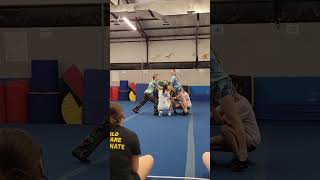 Stunt Group 1 #easystunts #cheerstunts #cheerleading #stuntsequence