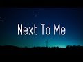 Axel Johansson - Next To Me (Lyrics) [Alan Walker Style]