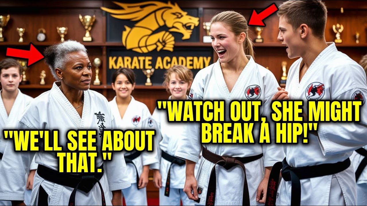 Outline Video A Black Elderly Woman Was Ridiculed at Karate Class, Unaware She Is Karate Black Belt
