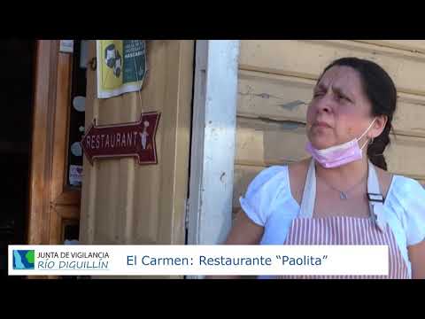 El Carmen: Restaurante “Paolita” También vive de la agricultura