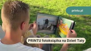 Wraz z dzieckiem zamów PRINTU Fotoksiążkę na Dzień Taty 🎁✨ Wyraź wdzięczność w szczególny sposób 💝