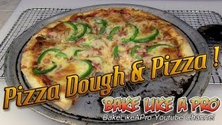 Food Processor Pizza Dough And Pizza Recipe