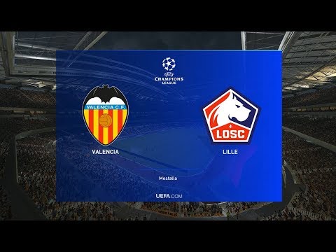 dewivip188 x idnbet168 - VALENCIA VS LILLE UEFA CHAMPIONS LEAGUE MATCHDAY 4 OF 6 PES 2019 GAMEPLAY