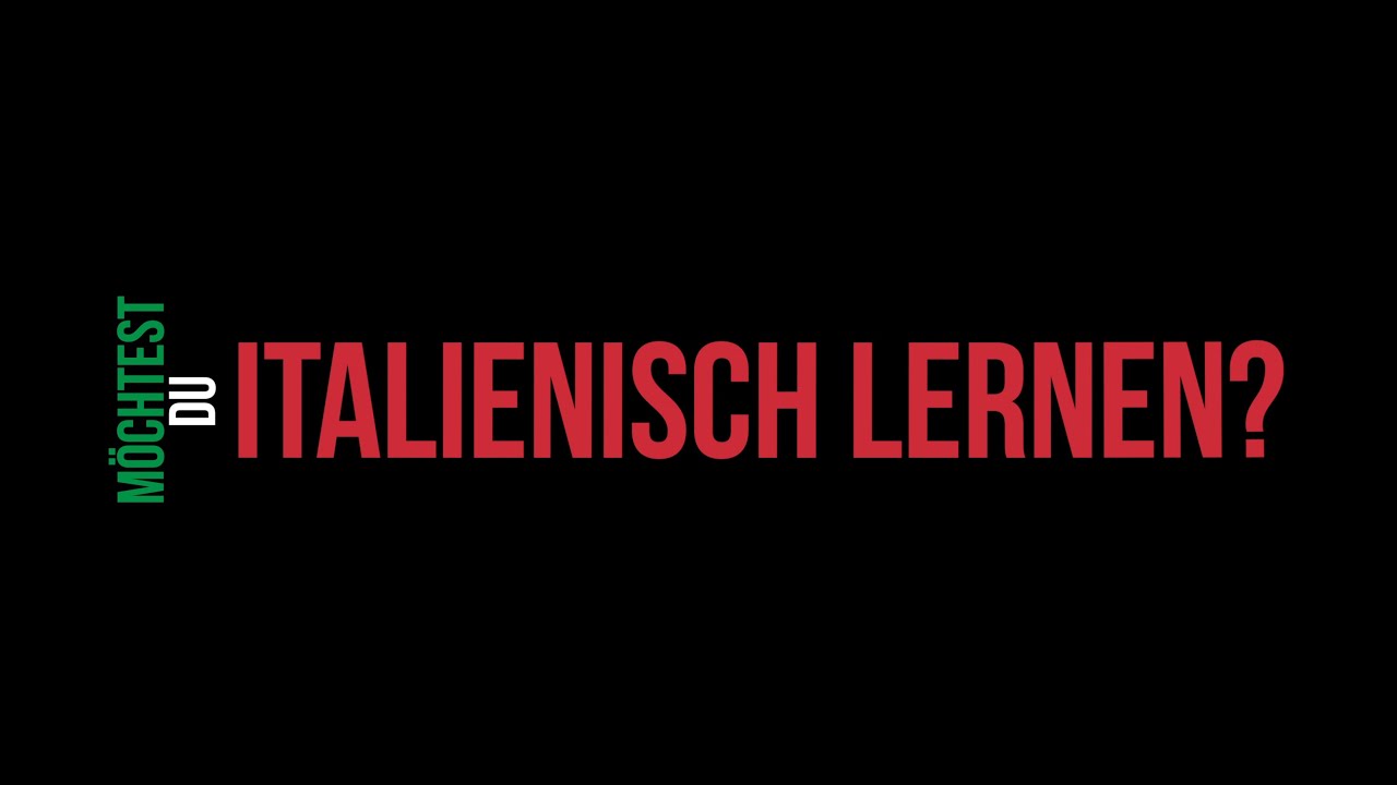 Italienisch zum BLACK FRIDAY  (online & in Italien)!