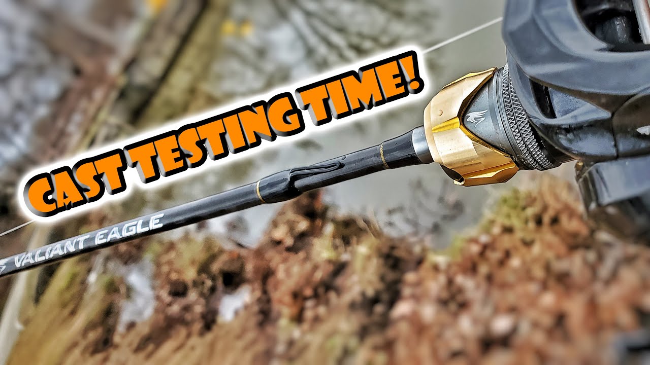 KastKing Valiant Eagle BFS Rod Cast Testing with Zephyr BFS Reel