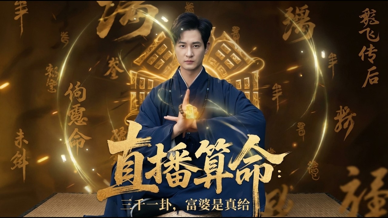 直播算命三千一卦富婆真给钱！逆袭甜宠爽剧