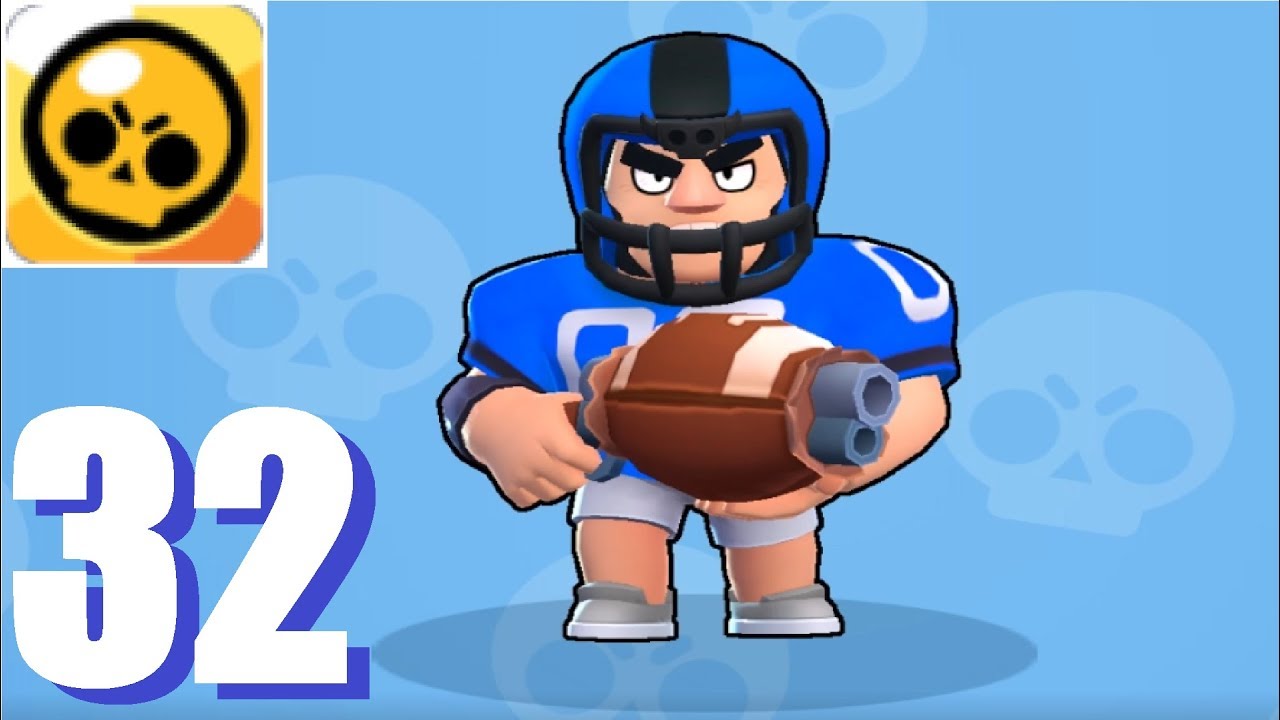 Brawl Stars New Update Linebacker Bull Star Skin Youtube - brawl star bull reference