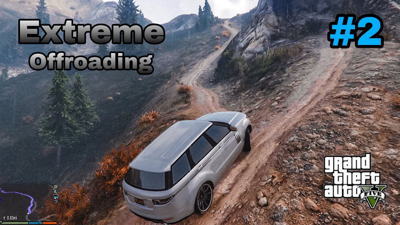 Extreme off-roading with range rover | GTA V | [4K 60FPS ] | #EP-2 ...