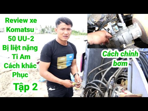 Video Cách chỉnh bơm thủy lực máy xúc.Ti am co không nổi.Các... - youtube