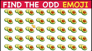 CRAZY FOOD QUIZ! HOW GOOD ARE YOUR EYES #31 l Find The Odd Emoji Out l Emoji Puzzle Quiz