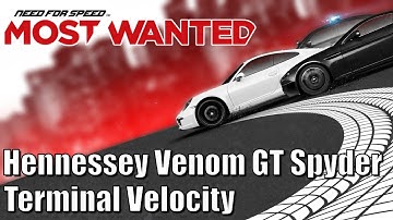 Need for Speed Most Wanted - Hennessey Venom GT Spyder - Terminal Velocity