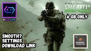 Call of Duty 4: Modern Warfare 🔥+ Android + GameHub Lite &amp; Settings + Dimensity 7050 📱